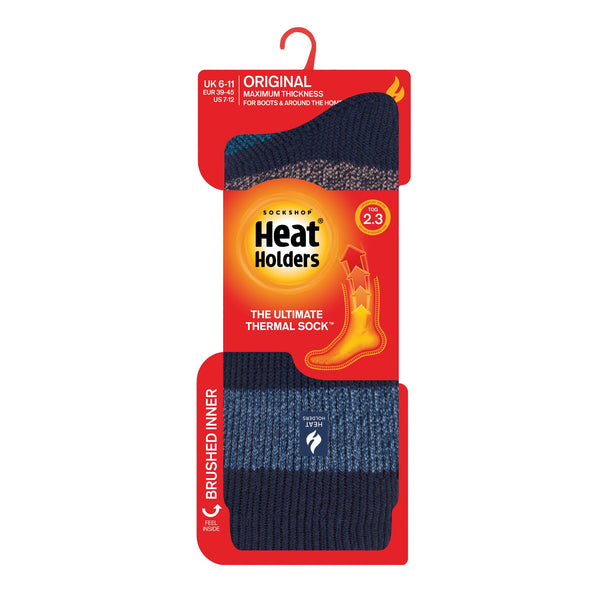 Chaussettes originales Loweswater Twist Stripe pour hommes