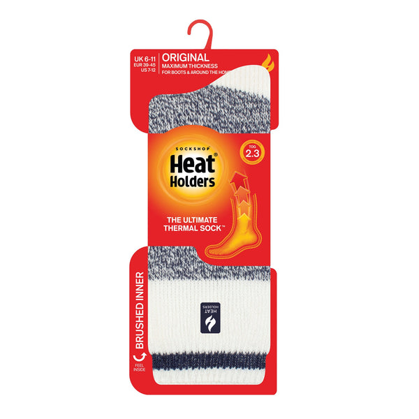 Chaussettes originales Snowden Twist Stripe pour hommes