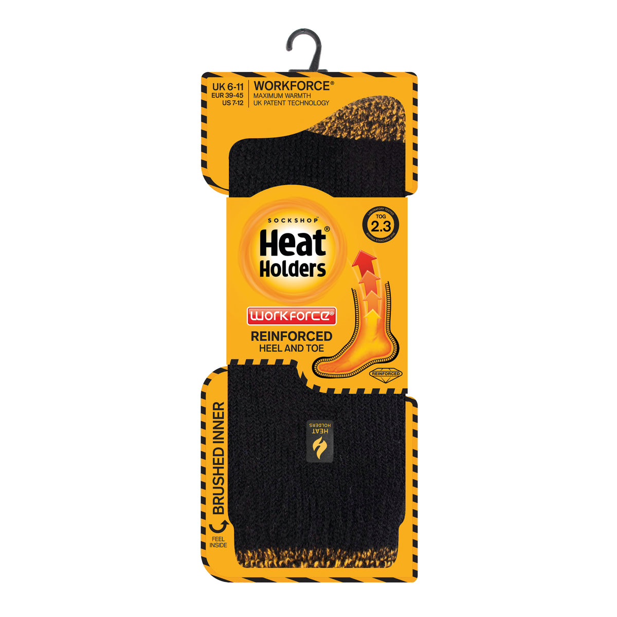 Chaussettes unis Hommes Ultra Chaudes 46-50 Heat Holders - Acheter
