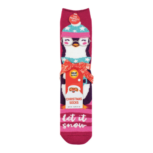 Chaussettes de Noël Lite pour dames - Pingouin