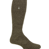Chaussettes longues en laine mérinos Original Outdoors pour hommes - Kaki