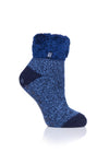 Kids Original Lounge Socks with Turnover Feather Top - Navy