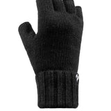 Ladies Plain Fingerless Gloves - Black