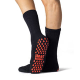 Chaussettes thermiques originales pour hommes - Noir et rouge