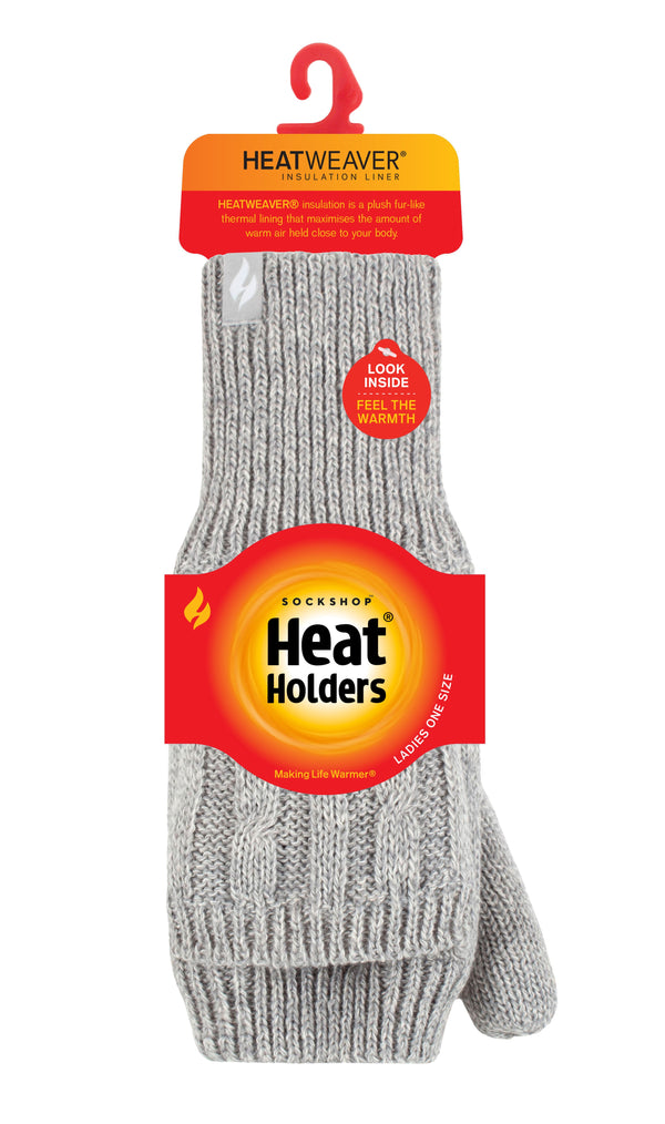 Mitaines Ash Converter pour dames - Gris clair