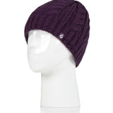 Bonnet Thermique Original pour Femme - Violet Uni