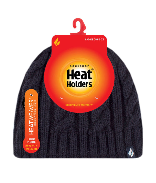 Bonnet Thermique Original pour Femme - Marine Solide