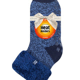 KIDS Lounge Twist Chaussettes avec haut confortable en plumes - Bleu marine