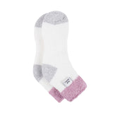 Chaussettes de nuit originales pour dames avec haut en plumes - Rose et crème