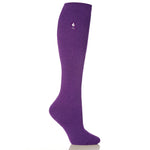 Chaussettes longues originales pour femmes - Violet