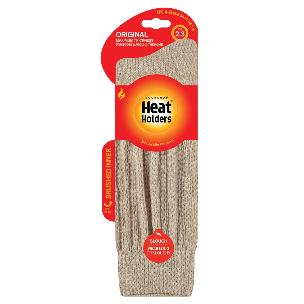Ladies Original Comfy Slouch Socks - Oat