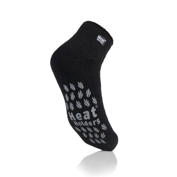 Chaussettes pantoufles originales pour hommes - Noir