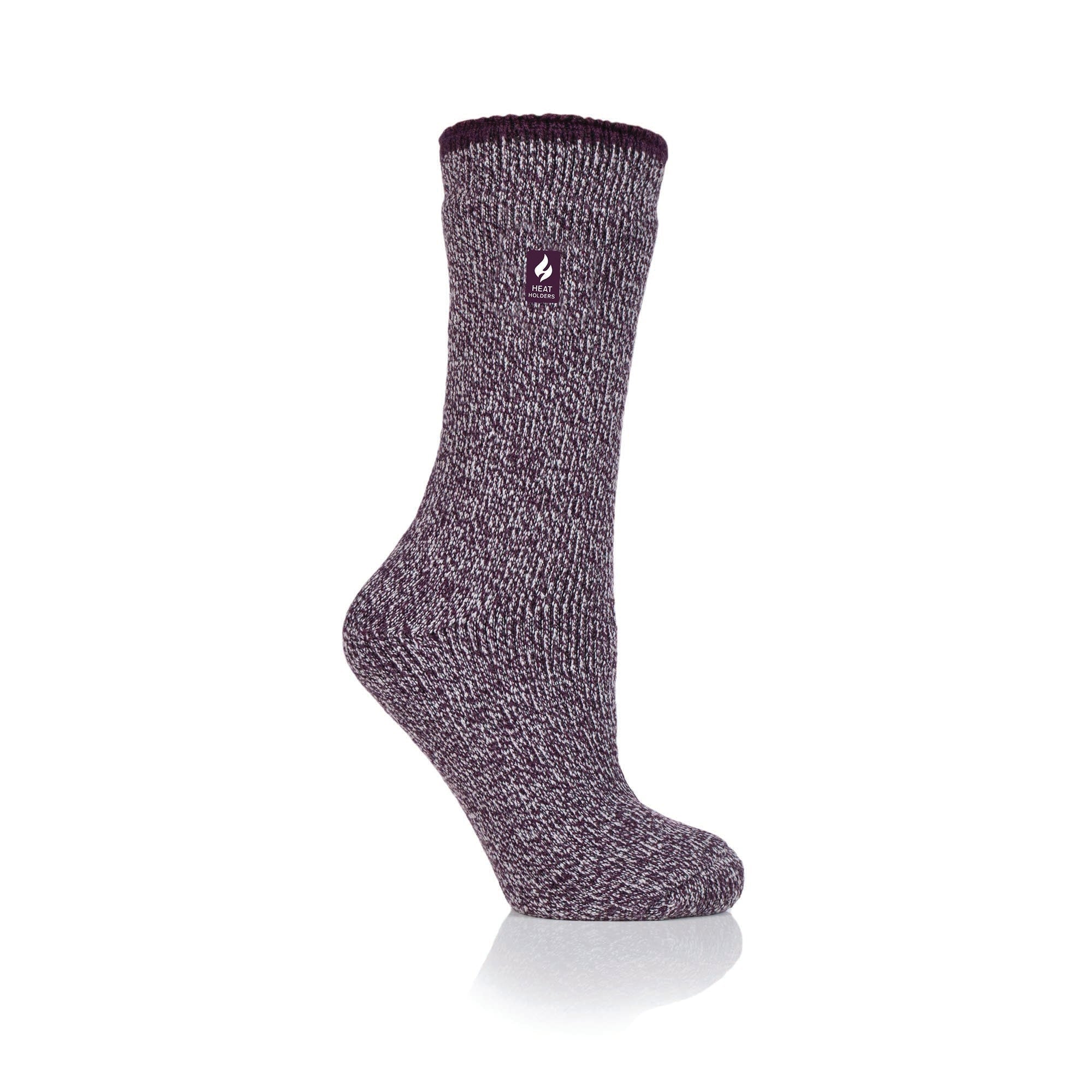 Lot De 5 Paires De Chaussettes Femme En Laine Épaisses - Chaussettes Chaudes D'Hiver, Motif Floral - Taille Unique 35-42 - 11