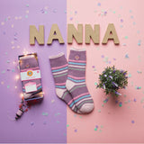 Dames HEAT HOLDERS Warm Wishes Chaussettes en boîte cadeau "Best Nanna"