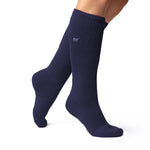 Chaussettes longues originales pour dames - Indigo