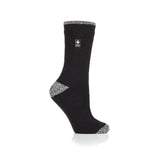 Chaussettes à talon et orteils Lite Tenerife pour femmes - Noir et blanc