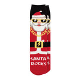 Chaussettes de Noël Lite pour hommes - Cool Santa