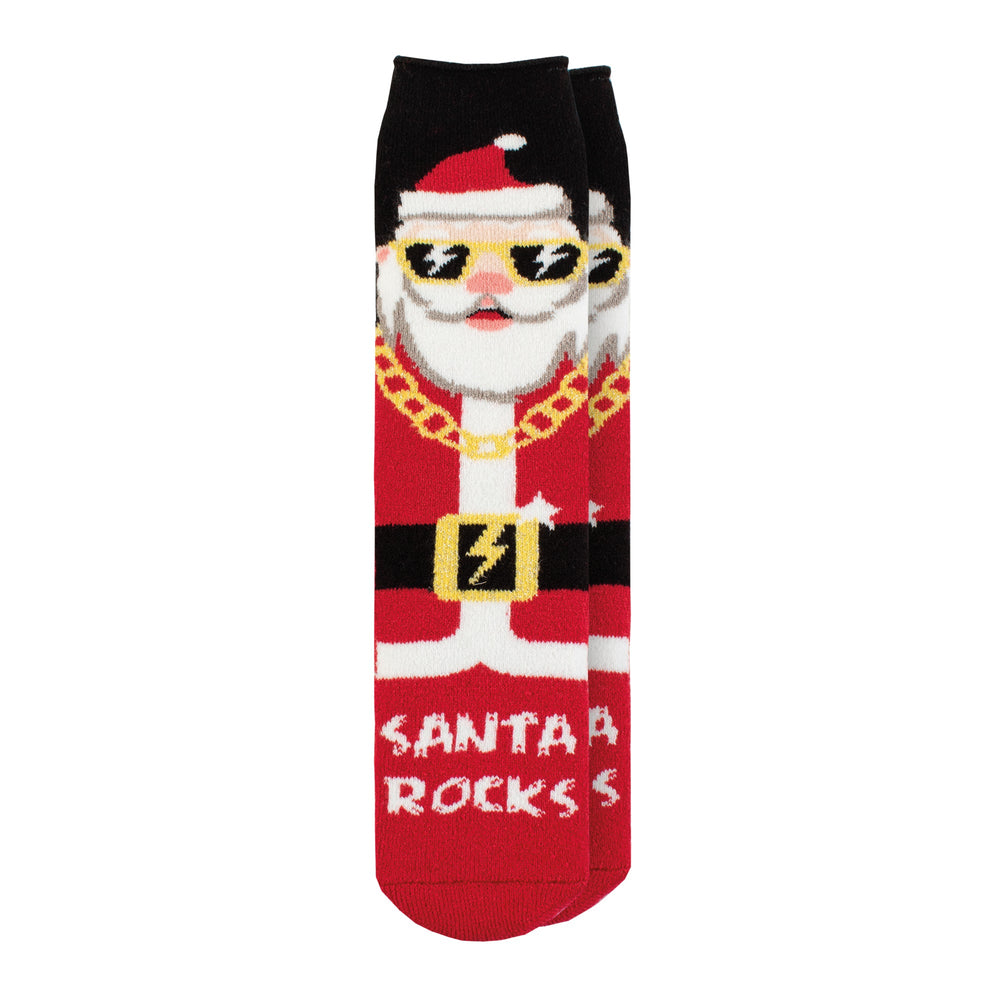 Chaussettes de Noël Lite pour hommes - Cool Santa