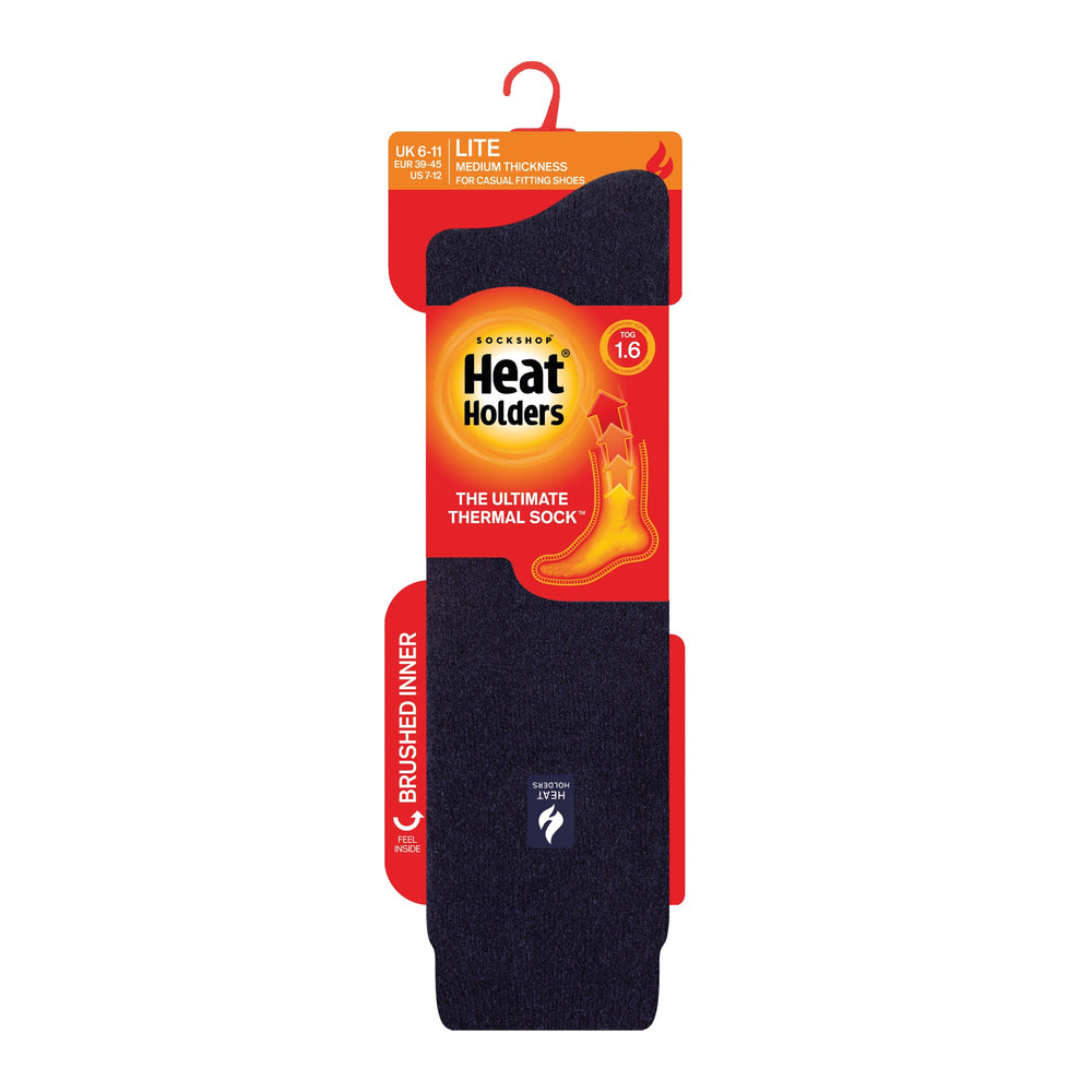 Chaussettes thermiques longues Lite pour hommes - Marine