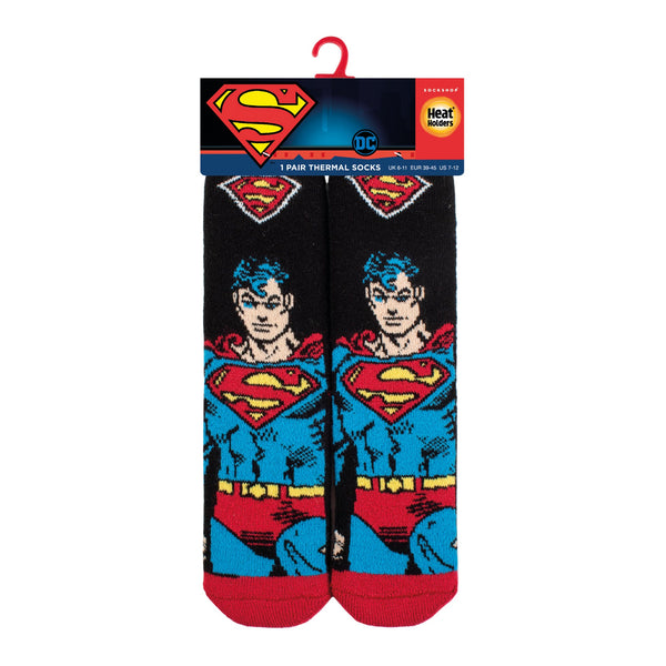 Chaussettes de personnage sous licence Lite pour hommes - DC Superman