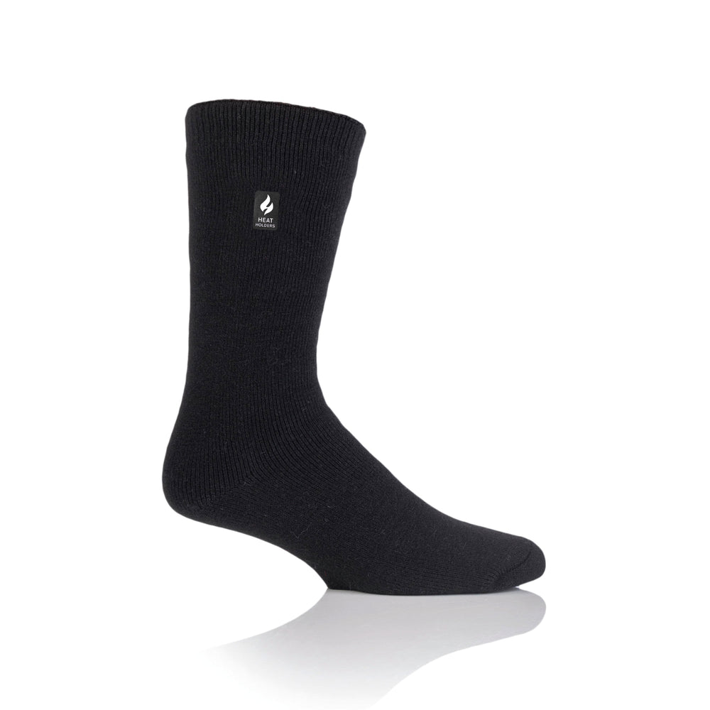 Chaussettes unies Bigfoot Ultra Lite pour hommes - Noir