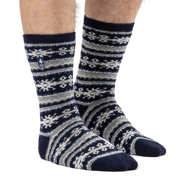 Chaussettes nordiques LITE pour hommes - Marine