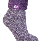 Chaussettes de détente originales Roedean pour dames avec dessus en plumes