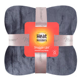 Couverture/jet thermique en polaire de luxe - Argent antique
