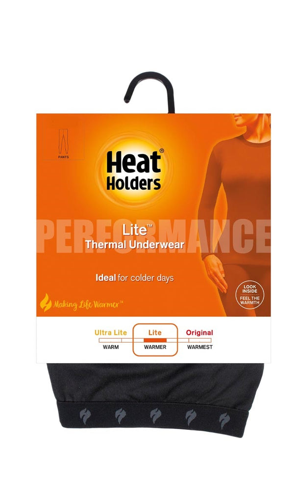 HEAT HOLDERS - Femme Coton sous Vetement Thermique Pantalon pour Grand Froid  avec Micropolaire