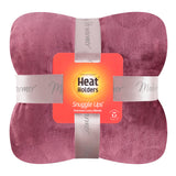 Couverture/jet thermique en polaire de luxe - Cerise