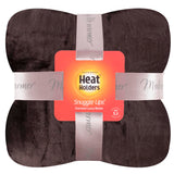 Couverture/jet thermique en polaire de luxe - Chocolat chaud