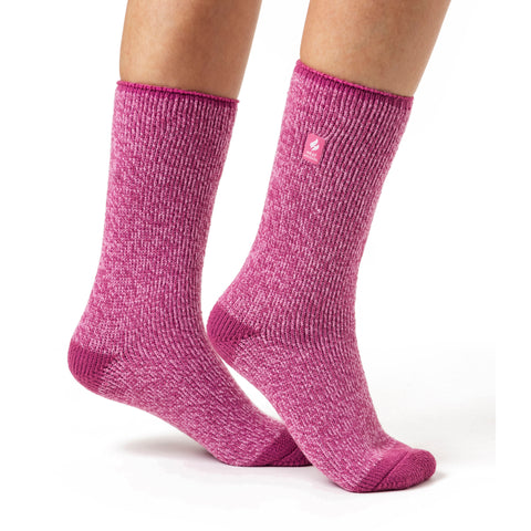 Chaussettes pour femmes HEAT HOLDERS Original Heel & Toe Socks Lisbon