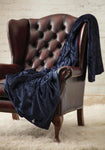 Luxury Fleece Thermal Blanket/Throw - Navy