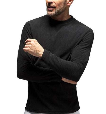 Haut de sous-vêtement thermique ORIGINAL pour hommes - Noir - 5 tailles